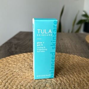 TULA Skincare Glow + Get It Cooling & Brightening Eye Balm NEW in Box